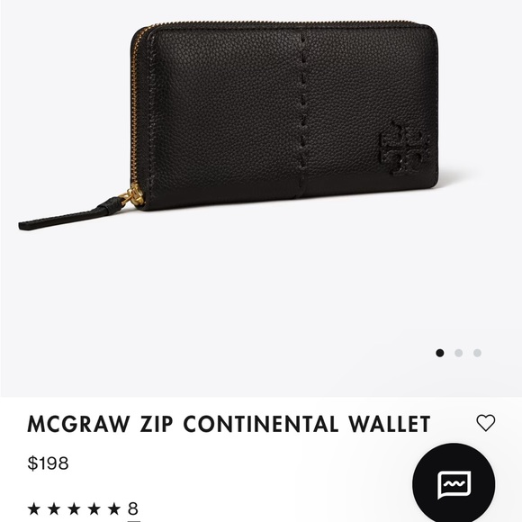 Tory Burch long wallet with zipper - Picture 7 of 7